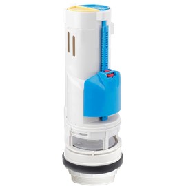 2 Inch Toilet Flush Valves, Toilet Repair Kit Dual Flush Valve Replacement Kit Fit for Two Piece Toilet Top Push Button Valve Short (8" Height)