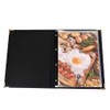 fieldlabo A4 Size PU Leather Menu Book, 7 Pages, 14