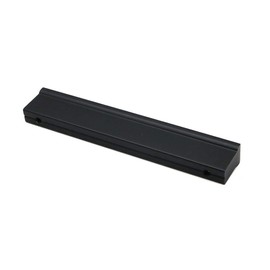 NUZAMAS Set of 10 Matt Black Cabinet Door Handles and Pulls, Furniture Drawer Handles, Zinc Alloy, 116mm Long, Kitchen Cabinet Wardrobe Knobs Bars, Center to Center 96mm