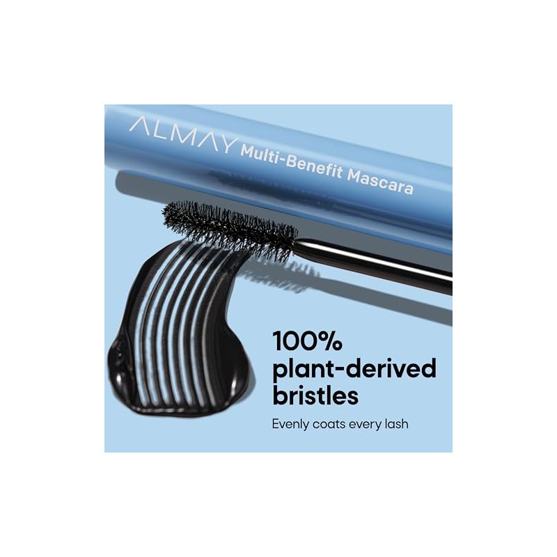Almay Multi-Benefit Waterproof Mascara, Black, 0.24 Fl. Oz.