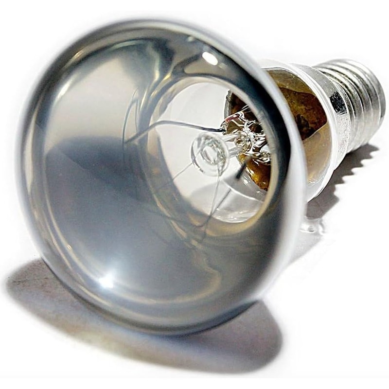 2 Pack R63 60W ES E27 Clear Reflector Bulbs, 100%