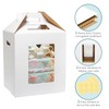 Wowxyz 5 Pack Tall Cake Boxes for Tier Cakes 14x14x16