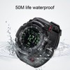 Men Digital Watch LED Backlight Multi Functional Water Resistant Watch