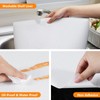 White Shelf Liner Kitchen Cabinet Liners Refrigerator Liners Waterproof &