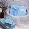 Gift Box with Lid for Present, Set of 3 Pink