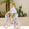 Bixike Girls Bike with Basket for Toddlers and Kids Aged