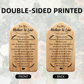 Wedding Gift for Mother of The Bride, Mother in Law Gift from Son in Law, Mother of Bride Wedding Wind Chime, Mother in Law Wedding Keepsake