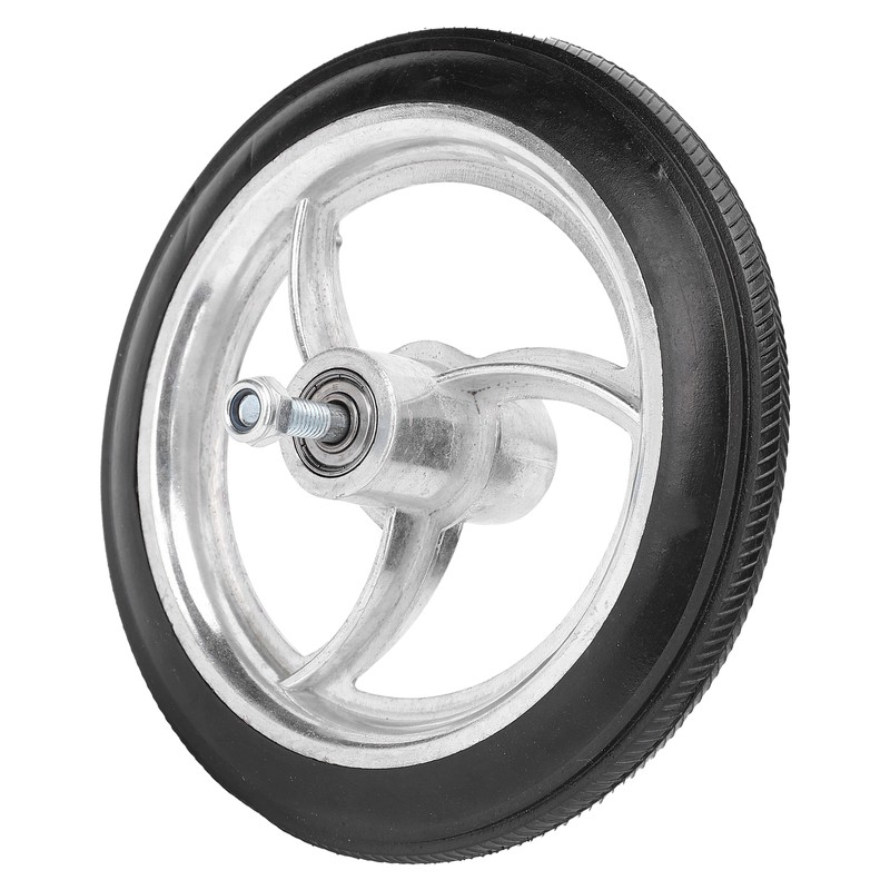 7in Disabled Front Wheel Aluminum Alloy Non Slip Polyurethane Tire