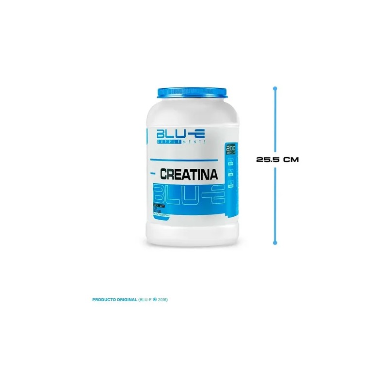 Creatina Blu-e Monohidratada 1k 200 Servicios Varios Full