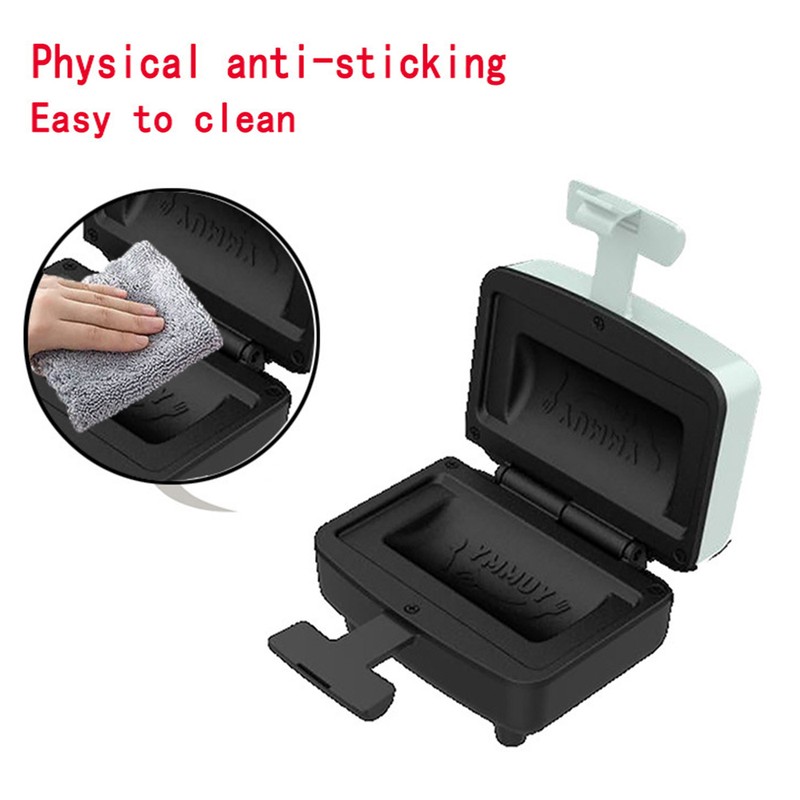 Breakfast Sandwich Maker Compact Electric Sandwich Maker with Non-Stick Plates