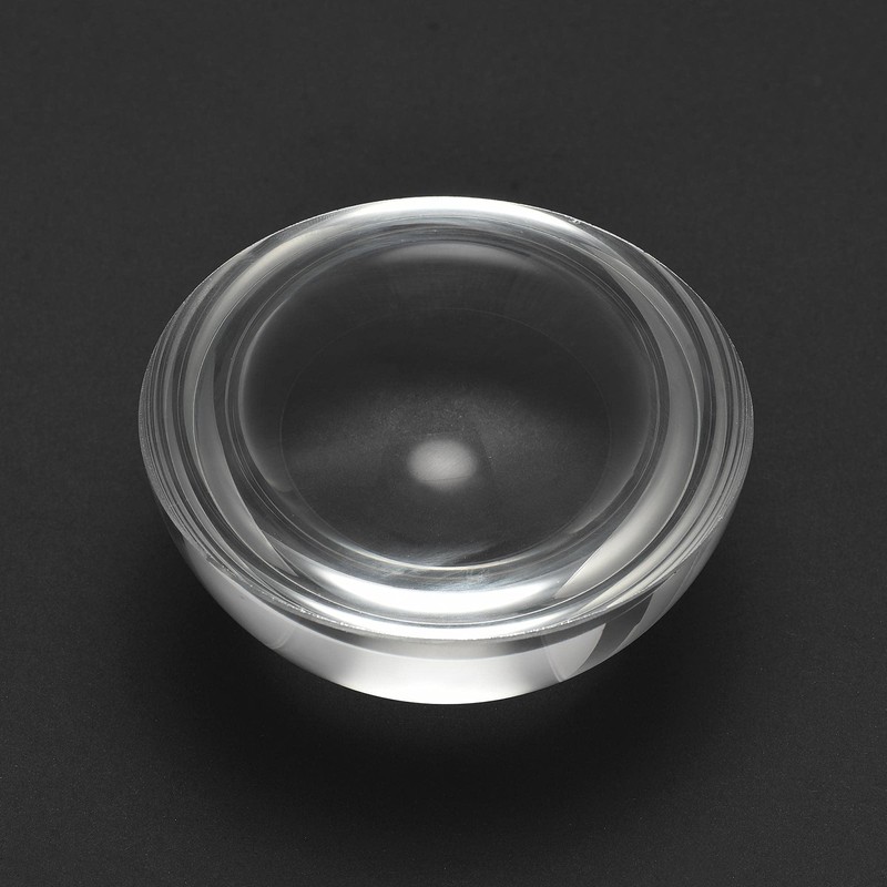sourcing map 4 Inch(100mm) Dome Magnifier 5X Acrylic Half Ball