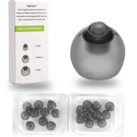 phonak Hearing aid Domes,20 pcs Phonak Vented 4.0 Hearing Aid Domes Hearing aid Domes phonak Hearing aid Accessories Small Size(0.29inch=7.5mm) (Vented 4.0 Dome Medium)