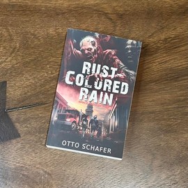 SIGNED Paperback Rust-Colored Rain: Wrack and Ruin Series, Book 1 by Otto Schafer