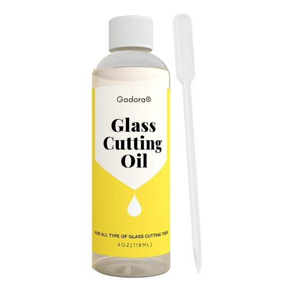 4oz Glass Cutting Oil is Used for Cutting Stained Glass,