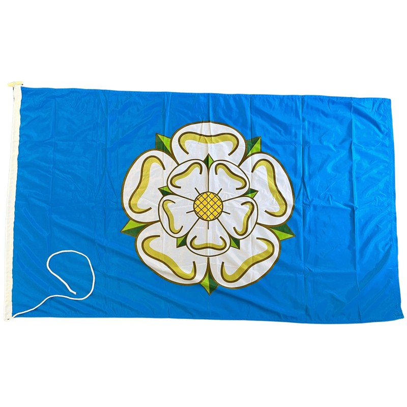 NWFlags Yorkshire Flag 150gsm Nylon Rope & Toggle 5ft x