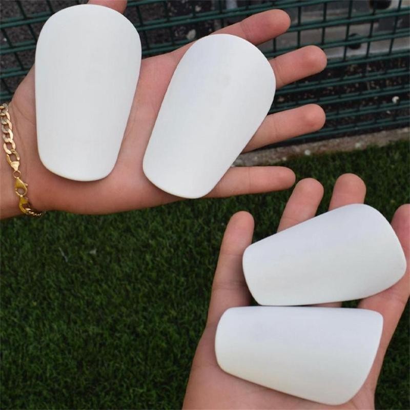 Summer Mini Football Shin Pad, 1 Pair PU Wear-resistant Shock
