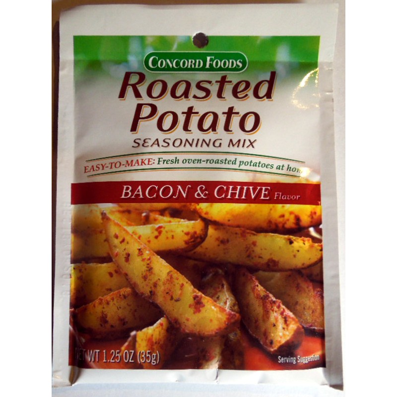 Concord Foods Roasted Potato Seasoning Mix - Bacon & Chive