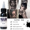Black Tatto Ink 30ml Vegan Friendly Dynamic Tatto Ink Standard