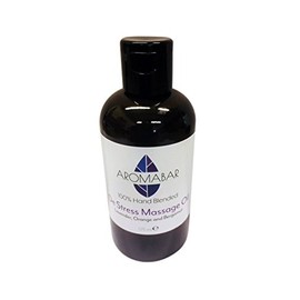 De-Stress Massage Oil 125ml with Lavender, Sweet Orange and Bergamot