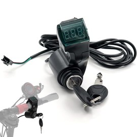 GLDYTIMES Scooter Lock Suitable for KUGOO M4, Electric Scooter Cylinder Starter Ignition Key,Power Key Lock Accessories