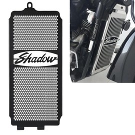 VT400 VT750 Motocycle Radiator Grille Guard Protection Cover for Shadow VT400 VT750 C2 1997-2003 VT400 VT750 Spirit VT750DC 2001-2008 - Black