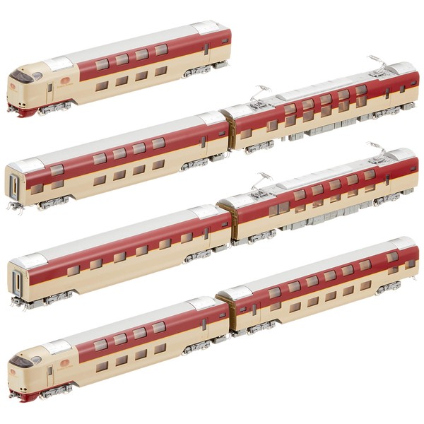 KATO 10-1564 N Gauge 285 Series 0 Series Sunrise Express (Pantograph Expansion Organization), 7-Car Set, Railway Model, Train