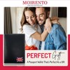 Moirento, UK Passport Cover - British, Union Jack, RFID Blocking,