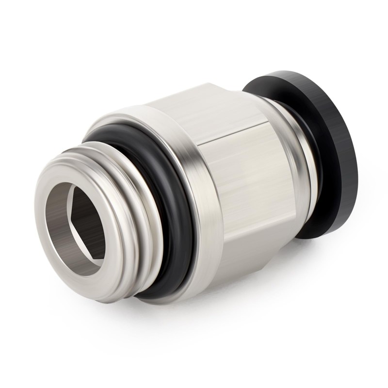 TAILONZ PNEUMATIC 5pcs Straight 6mm Tube OD X 1/4G Thread