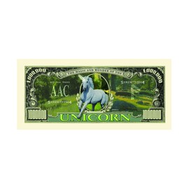 American Art Classics Unicorn Million Dollar Bill - Wholesale Pack of 1000 Bills - Realistic Looking Novelty Money - Best Gift for Lovers of This Mystical Creature