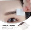 FOMIYES Sets Hair-like Eyebrow Stickers Instant Professional Brows No Surgery