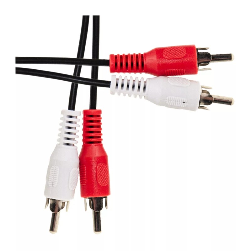 Universal 2 RCA to 2 RCA RCA Cable, Male Stereo