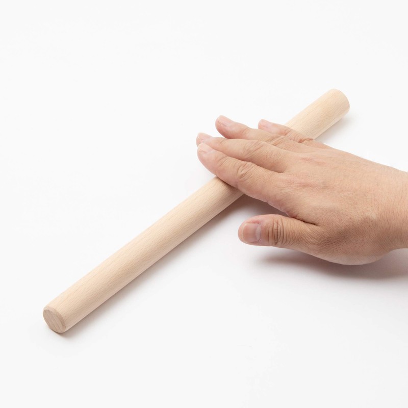 Endo Products Industrial Dumplings Rolling Pin (2) Wood, Made in