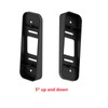 CAMGJORT Video Doorbell Wedge Mount – Black