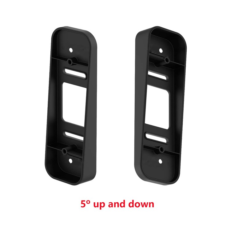 CAMGJORT Video Doorbell Wedge Mount – Black