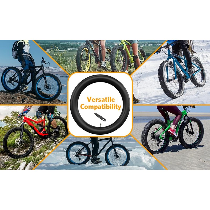 OUXI Fat Bike Inner Tube 20" x 4.0 Electric Mountain
