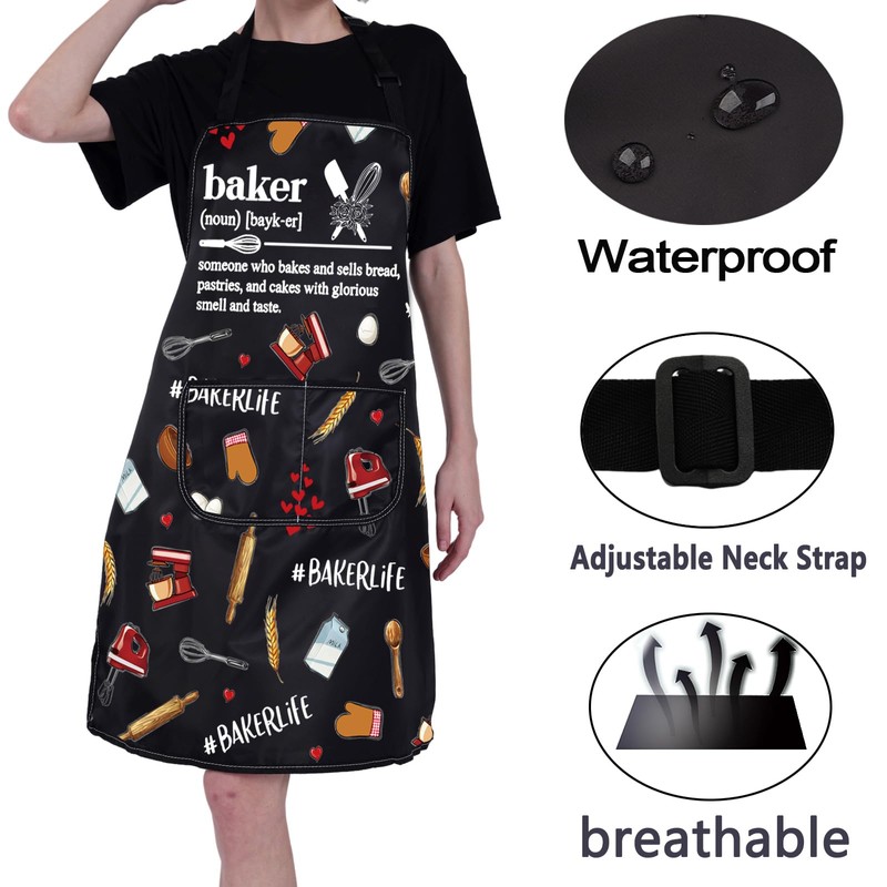 ENSIANTH Baker Aprons Bread Baker Gifts Baking Aprons for Women