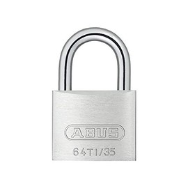 Nippon Lock Service ABUS TITALIUM 64TI Silver 35 Padlock