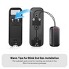 BESIMLIVE Wireless Doorbell Chime Video Doorbell Extender - Compatible with