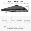 KAMPKEEPER Replacement Top Pop Up Canopy Tent Cover Roof with