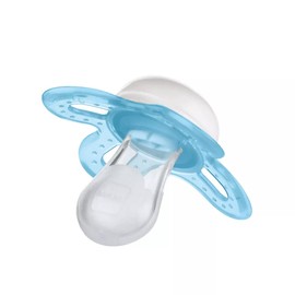 MAM Start (Pack of 2) Mini Soothers for Newborns, Extra Soft Natural Latex Nipples, Self-Sterilisable and Comfortable Orthodontic Pacifiers for Baby, 0-2 Months (Designs May Vary)