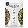 Wonderful Pistachios No Shells, Unsalted Nuts, 6 Ounce Resealable Bag,