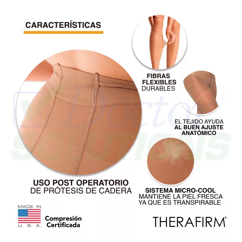 Pantimedia Therafirm De Baja Compresión (10-15 Mmhg) Talla M