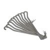 Oxnfeia Smoking Hooks Pack of 10 - Butcher Hooks Stainless