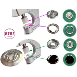 Pearl Press Studs with Pliers Metal Press Stud, Jersey Press Studs for DIY Crafts Children's Clothing Western Shirt, Handmade, Clothing Repair