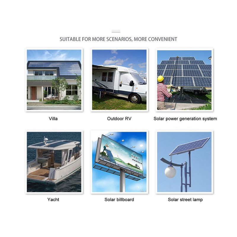 Solar Charge Controller with Light LCD MPPT Overcurrent Protection Solar