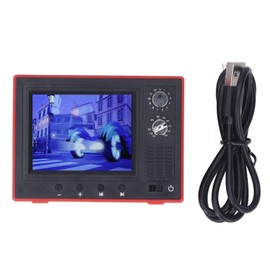 Dollhouse TV Retro Old Style Playable Miniature Television High Simulated Doll House Furniture