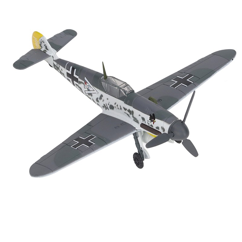 1:72 Scale BF109 Fighter Planes Model High Stimulation Alloy Airplane