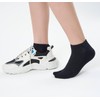 WIOIW Men's 2-Toe Socks, Sweat Absorbent, Quick Drying, Set of