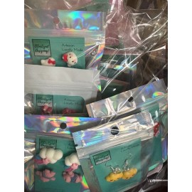 Kawaii Kitty Mystery Bags 10+ Gifts Inside Earrings, Hair Clips, Pens #2