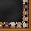 Whaline 32.8ft Highland Cow Bulletin Board Borders Cute Brown Cow